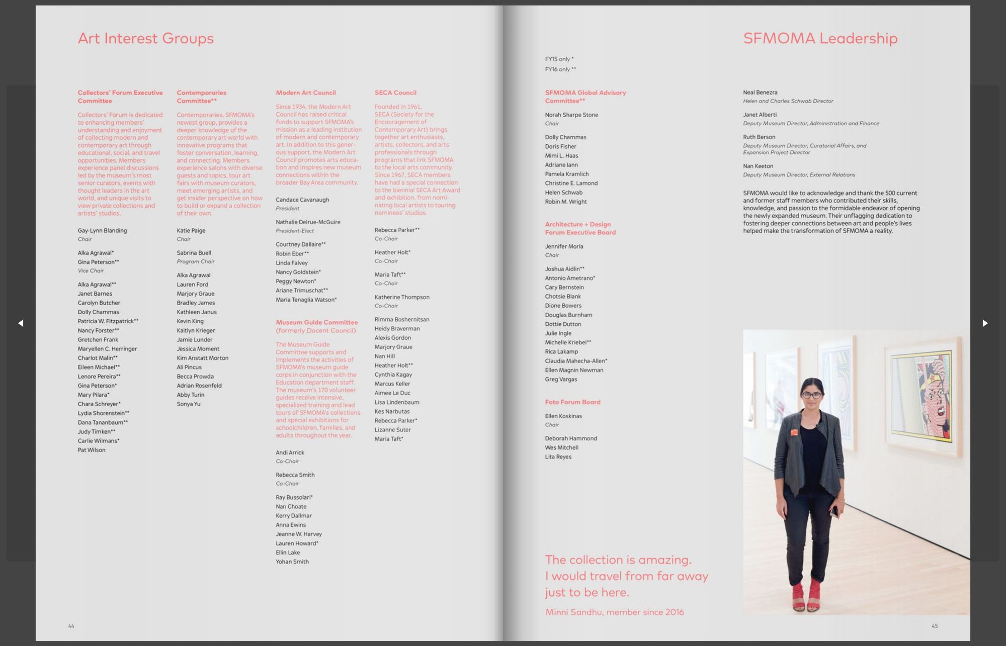 SFMOMA Biennial Report 2014–16
